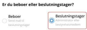 beslutningstager