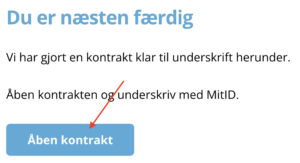 underskriv intern
